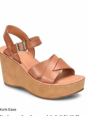 Kork -ease Leather sandals 9..9.5(‎ 40.5]